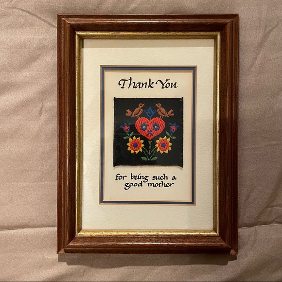 Isidore Industries Limited Needle Art of the Old World Mom Mother Art - Picture 1 of 4